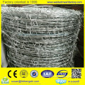 25kg per roll electric galvanized barbed wire /barbed wire price per roll